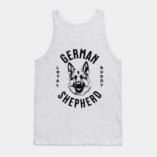 German Shepherd Dog Love Tank Top